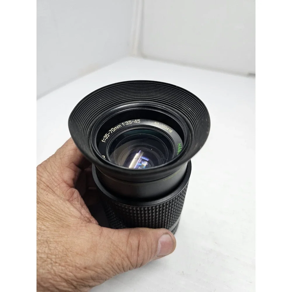 Hanimex‎ Auto Zoom C-Macro 1:3.5-4.5 f=35-70mm Lens for Minolta - Made in Japan